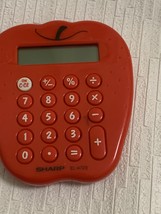 Sharp Apple Design Mini Calculator Retro E L-472S - $37.23 CAD