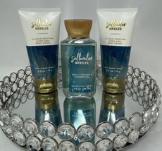 3 PCs Travel Size Bundle Bath & Body Works~Saltwater Breeze~2 Body Cream+1 Gel - £21.83 GBP