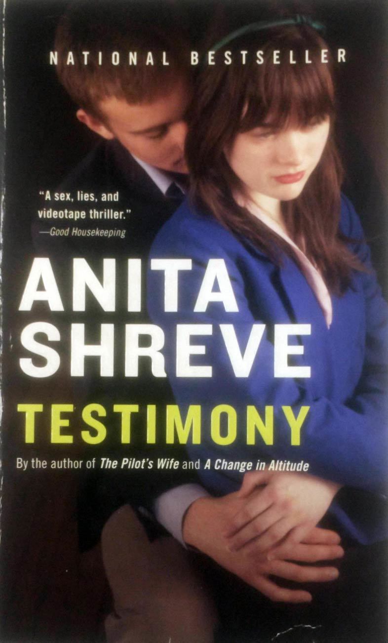 Testimony by Anita Shreve / 2010 Paperback Literary Fiction - $1.13