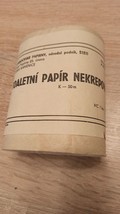 Altes Vintage-Toilettenpapier. Tschechoslowakei, 1980er Jahre. Original 2 - £27.47 GBP