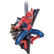 Marvel Spider-Man 60th Anniversary Disney Sketchbook Ornament w Shipper - £29.33 GBP