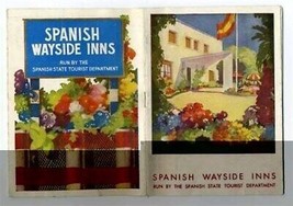 Spanish Wayside Inns Booklet 1930&#39;s Spanish State Tourist Department - £31.17 GBP
