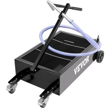 VEVOR Oil Drain Pan 25 Gallon Oil Drain Tank, 95L Low Profile Oil Drain Pan, Lar - $296.19