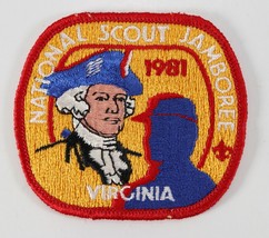 Vintage 1981 National Scout Jamboree Insignia Virginia Boy Scouts BSA Patch - £9.26 GBP