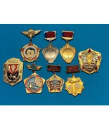 USSR, SOVIET UNION, RUSSIAN, PARACHUTIST, AIRBORNE, PARA BADGES, GROUPIN... - $20.58 CAD