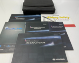 2012 Hyundai Sonata Owners Manual Handbook Set with Case OEM F02B14055 - $9.89