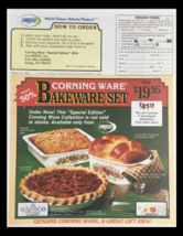 1984 Corning Ware Bakeware Set Circular Coupon Advertisement - £15.10 GBP