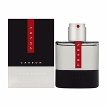 Prada Luna Rossa Carbon for Men by Prada Eau de Toilette Spray 1.6 oz Sealed Box - £69.58 GBP