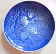 Vintage Mother&#39;s Day Plate 1982 Lioness and Cubs B &amp; G Bing and Grondahl 6&quot; - £9.49 GBP