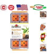 Easier Seed Starting with SuperSeed 8 XL Silicone Tray - Indoor Garden E... - $23.90 CAD
