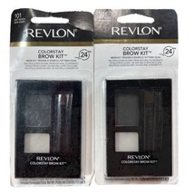 Revlon Colorstay Brow Kit - Soft Black # 101 Set of 2 - $15.00