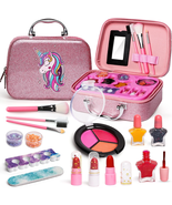 Kids Makeup Kit for Girls,Washable Makeup Kit Cosmetics Toys Gift for Li... - €35,75 EUR