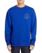 Etudes Men&#39;s 100% Organic Cotton Story Peace Blue Sweatshirt-Size XL - £56.35 GBP