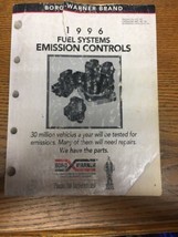 Vintage 1996 Borg Warner Fuel systems  Emission controls Catalog  - £18.95 GBP