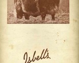 Isbell&#39;s Restaurant Dinner Menu Rush Street Chicago Illinois 1957 - £35.12 GBP