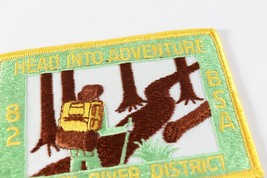 Vtg 1982 Green River District Head Adventure Boy Scouts America BSA Camp Patch - £9.18 GBP