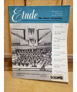 Etude: The Music Magazine, October 1952 Denmark&#39;s Royalty Bow&#39;s to The B... - $27.17 CAD