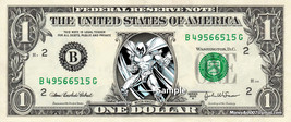 Moon Knight on a REAL Dollar Bill Marvel Cash Money Collectible Memorabilia Cele - £7.09 GBP