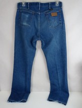 Wrangler Men&#39;s Distressed Straight Leg Jeans Size 36x33 - $16.48