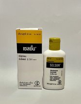 SELSUN Anti-Dandruff Itching Selenium Sulfide 2.5% Shampoo 30ml/1.0oz - £19.49 GBP