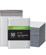 Bubble Mailers, 6 x 10 Inch, White Poly Mailers, Padded Envelopes, Shipping. - $22.75