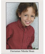 Dartanian Nikolai Sloan - 8&quot; x 10&quot; Original Studio Agency Photo Teen Mov... - $278.05 MXN