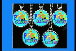 Pool Party lot of 10 necklaces necklace party favors loot bag birthday g... - £7.35 GBP