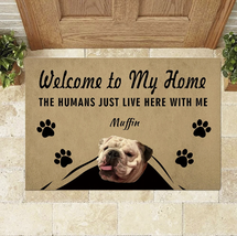 Custom Welcome Funny Dog Doormat - £33.77 GBP+