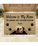 Custom Welcome Funny Dog Doormat - £33.61 GBP+