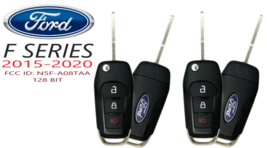 X2 Ford F150 F250 F350 2015 - 2020 Remote Flip Key Fob N5F-A08TAA - £37.36 GBP