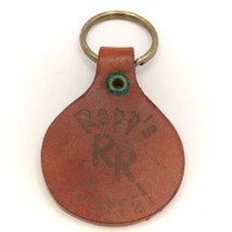 Rapp&#39;s RR Corral Tony Lama Vintage Leather Keychain - $9.95