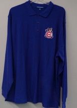 Chicago Cubs 1970 Logo Mens Long Sleeve Polo XS-6XL, LT-4XLT - £22.19 GBP+