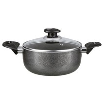 Brentwood 3 Qt. Round Aluminum Dutch Oven in Gray - $64.60