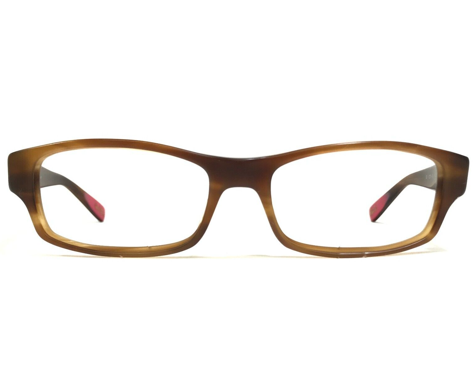 Paul Smith Brille Rahmen PS-417 MSYC Brown Horn Pink Rechteckig 53-18-135 - $118.78