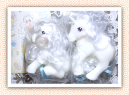 My Little Pony MLP G1 Style HQG1C Custom White Blank Unicorn Sitting Ponies Lot - $108.31