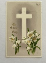 An Easter Wish Cross Postcard - £7.84 GBP