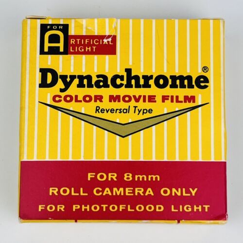 KODAK Dynachrome Color Movie film Artificial Light Dbl 8mm roll 25ft. exp 67 new - $22.24