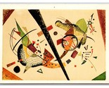 Untitled Vasily Kandinsky Painting Original Drawing Reverse Postcard Z8 - $5.89
