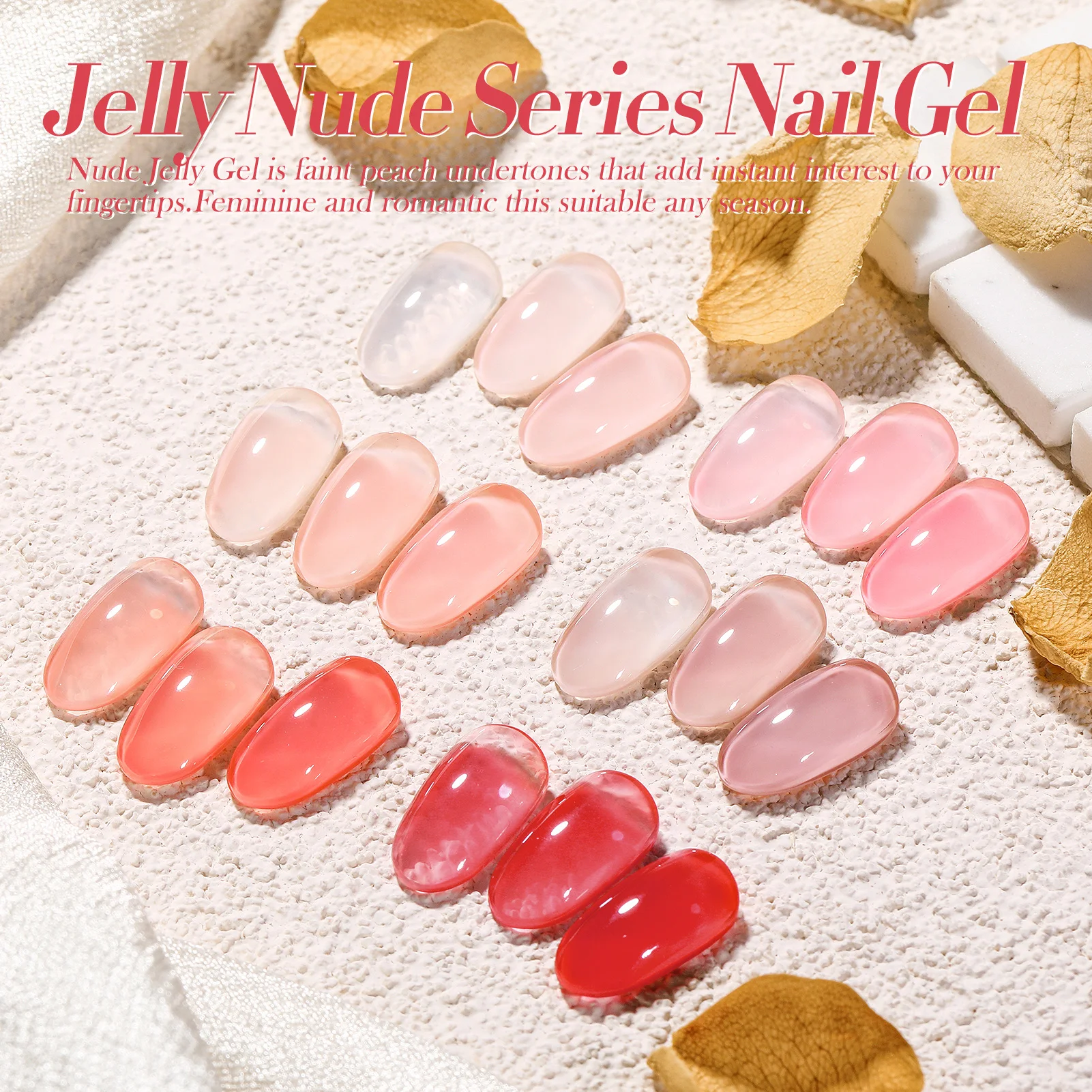 Sporting LILYCUTE 7ML Jelly Pink Nude Gel Nail Polish Vernis SA Permanent  Manic - £18.44 GBP