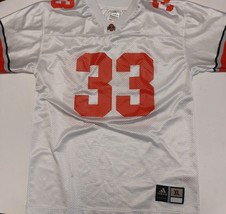 Adidas Ohio State Buckeyes Football Jersey #33 Youth Size XL (18-20) White - £18.66 GBP