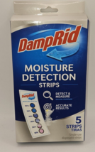 DampRid 5-Count Moisture Detection Strips NEW water scent clean air accu... - $10.61