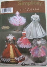 Simplicity 5800 11½” Fashion Doll Fairy Princess Bride Pattern Uncut Oop - £10.26 GBP