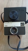 Vintage Kodak Instamatic - 133-X Black &amp; Silver Fixed Focus 43mm f/11 - £30.59 GBP