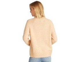VIGOSS USA Womens Mossy Mock Neck Sweater, Large, White - £43.41 GBP