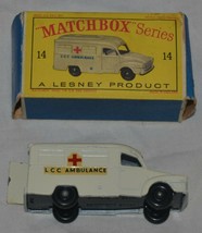 1960s.LESNEY Matchbox 14 Lomas Ambulance w/ Box - £97.15 GBP