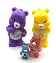 Care Bear Happy Meal Burger King toys and Care Bear Figures Lot of 4 - $9.00