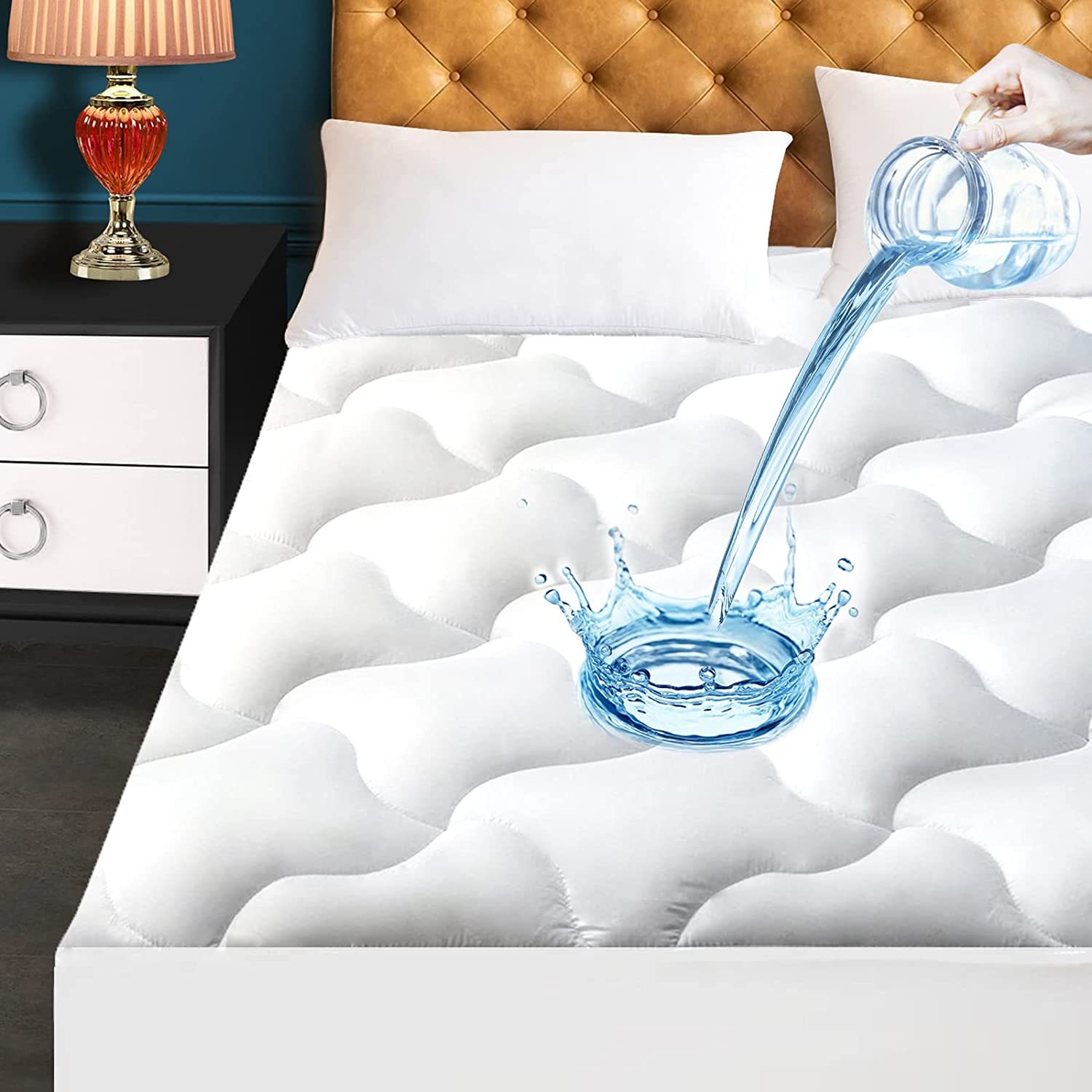 Sunbeam selecttouch premium quilted electric heated mattress pad new arrivals