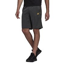 adidas Mens Tricot Regular Fit Camo Shorts DGH Solid Grey-Small - $24.99