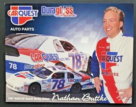 1996 Nascar Series Hero Driver Cards Nathan Buttke Car Quest Racing #78 S43 - £2.24 GBP