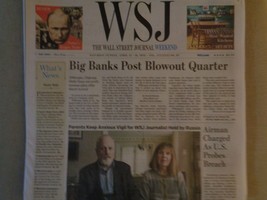 The Wall Street Journal newspaper from 10-12-2023 to 12-30-2023 - £8.79 GBP